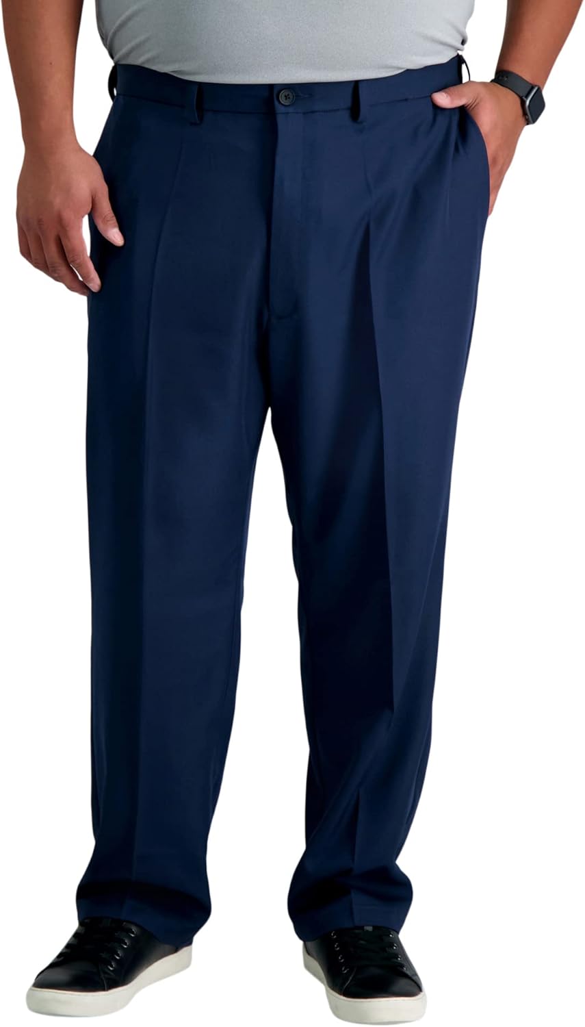 Haggar Men's Cool 18 Pro Golf Pant for Comfort and Style