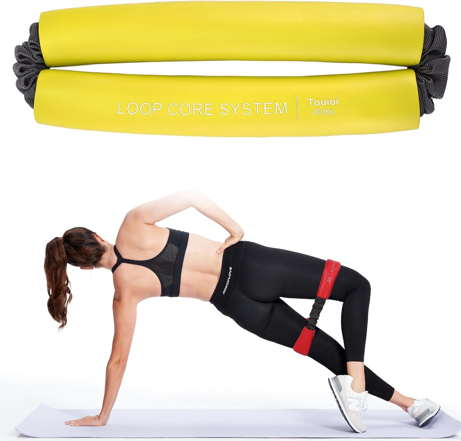 Hip & Core System Resistance Loop Bands for Glute Workouts