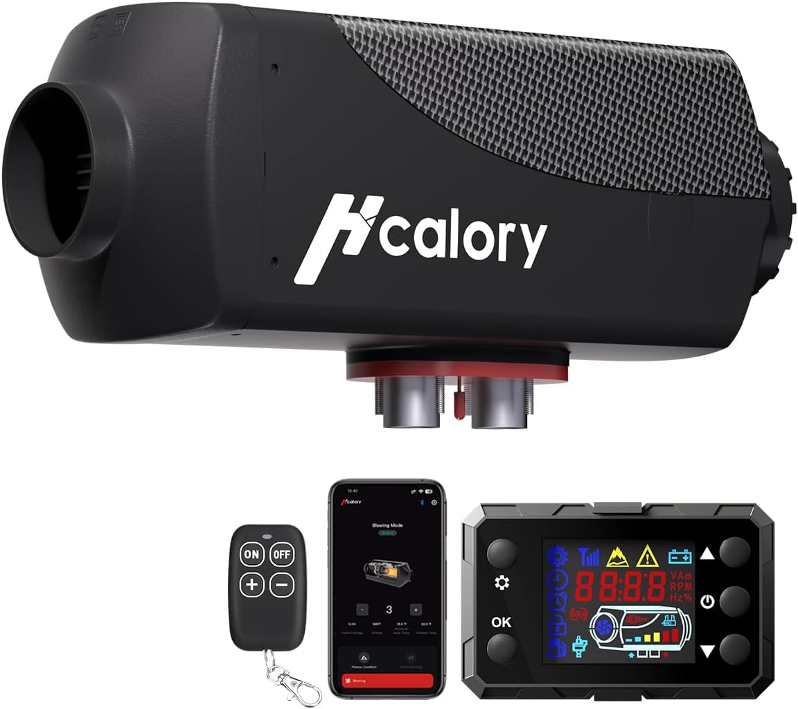 HCALORY 8KW Diesel Heater - Ultimate Smart Heating Solution