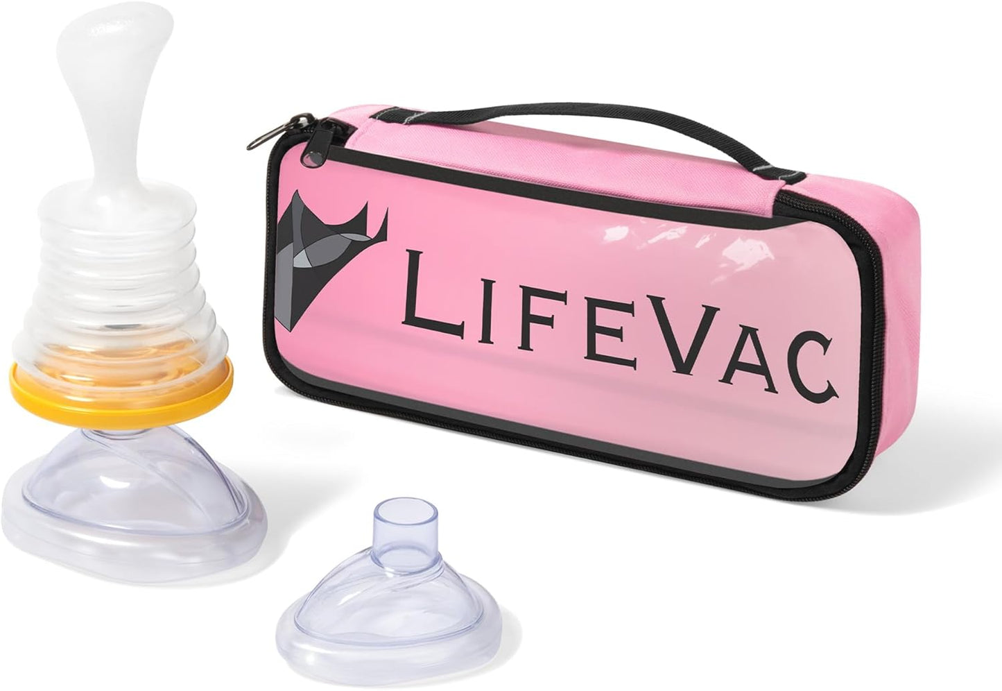 LifeVac Pink Travel Kit - Portable Suction Rescue Device for All
