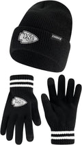 Ultra Game NFL unisex-adult Super Soft Marled Winter Beanie Set