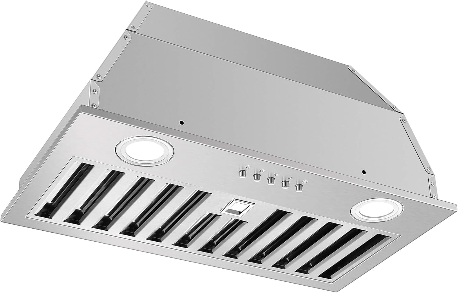 20 Inch Range Hood Insert 600 CFM Stainless Steel for Kitchens
