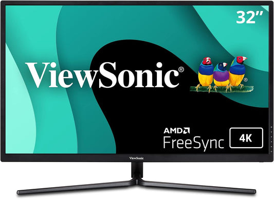 Immerse in Stunning 4K Clarity with ViewSonic 32 Monitor