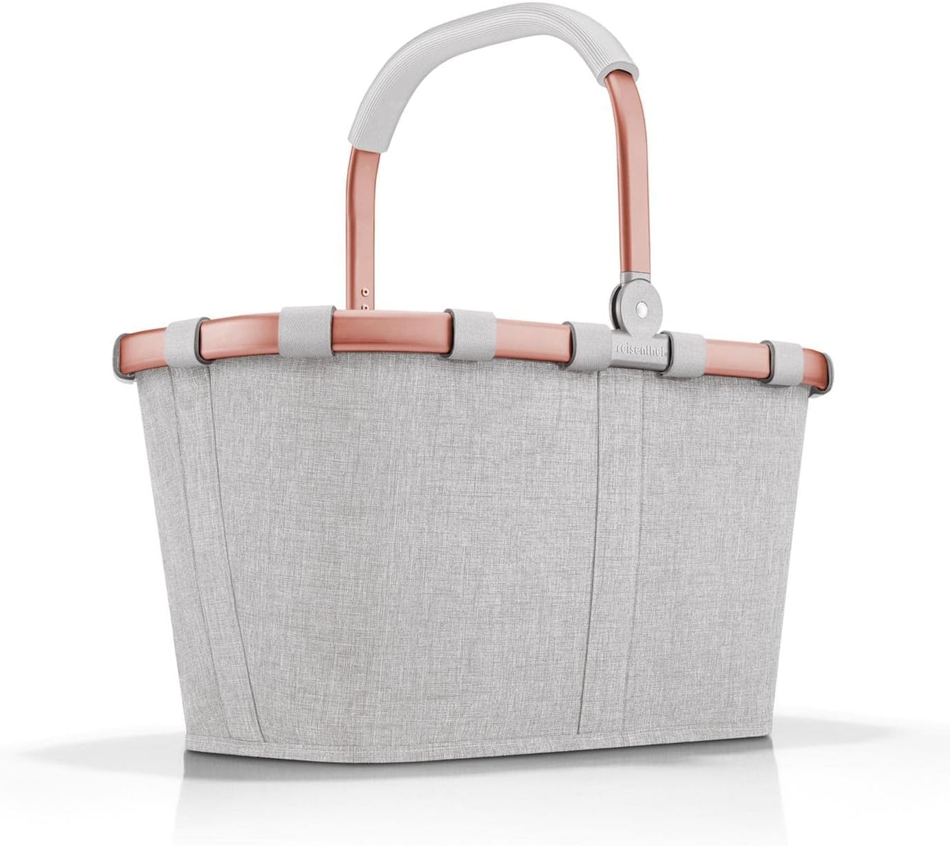 Reisenthel Carrybag Twist Sky Rose - Elegant Shopping Basket