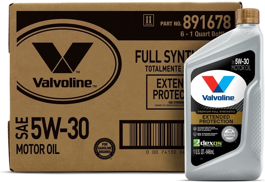 Valvoline Extended Protection Full Synthetic Motor Oil 5W-30