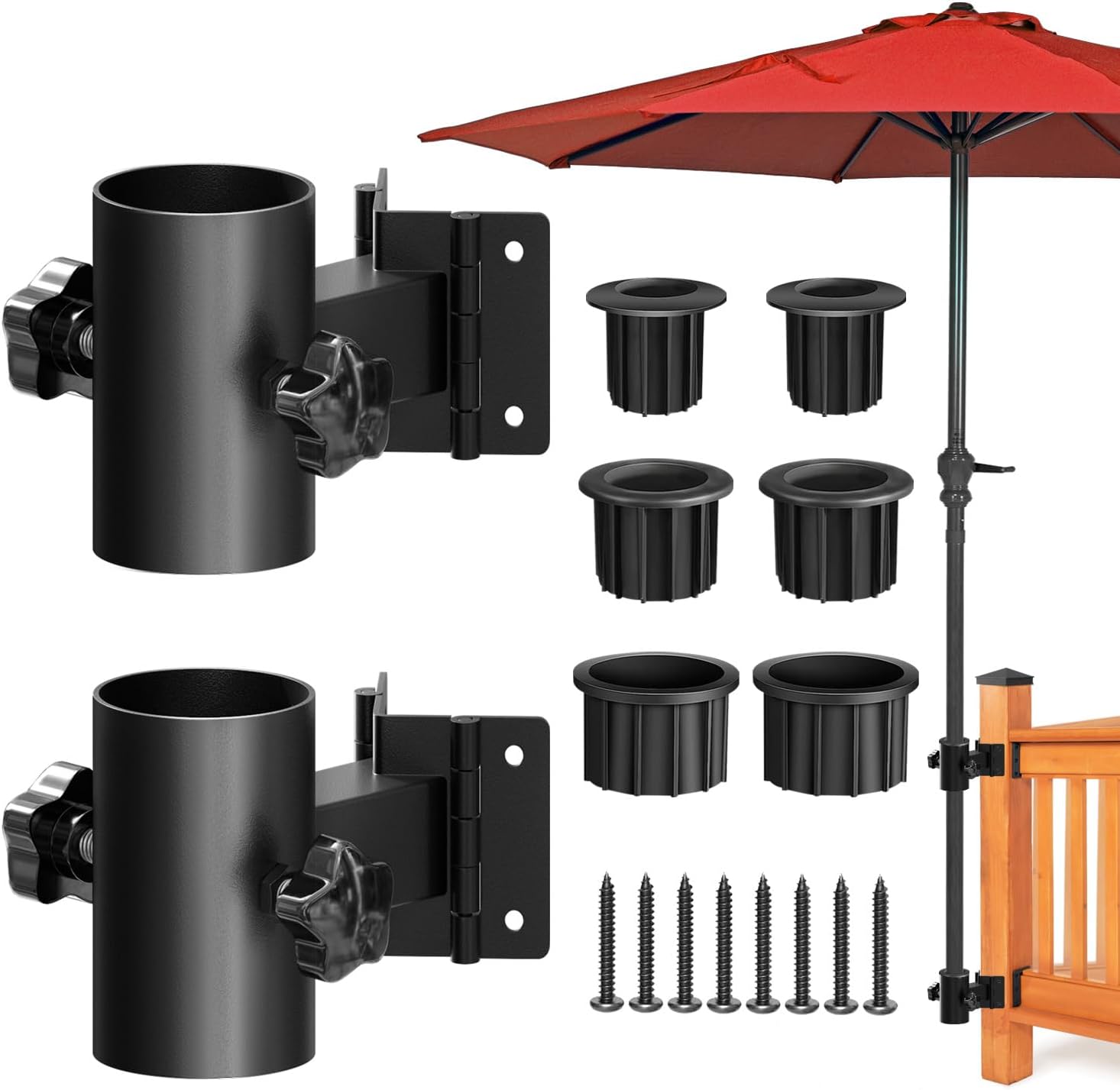 Stainless Steel Umbrella Deck Mount for Space Saving Solutions