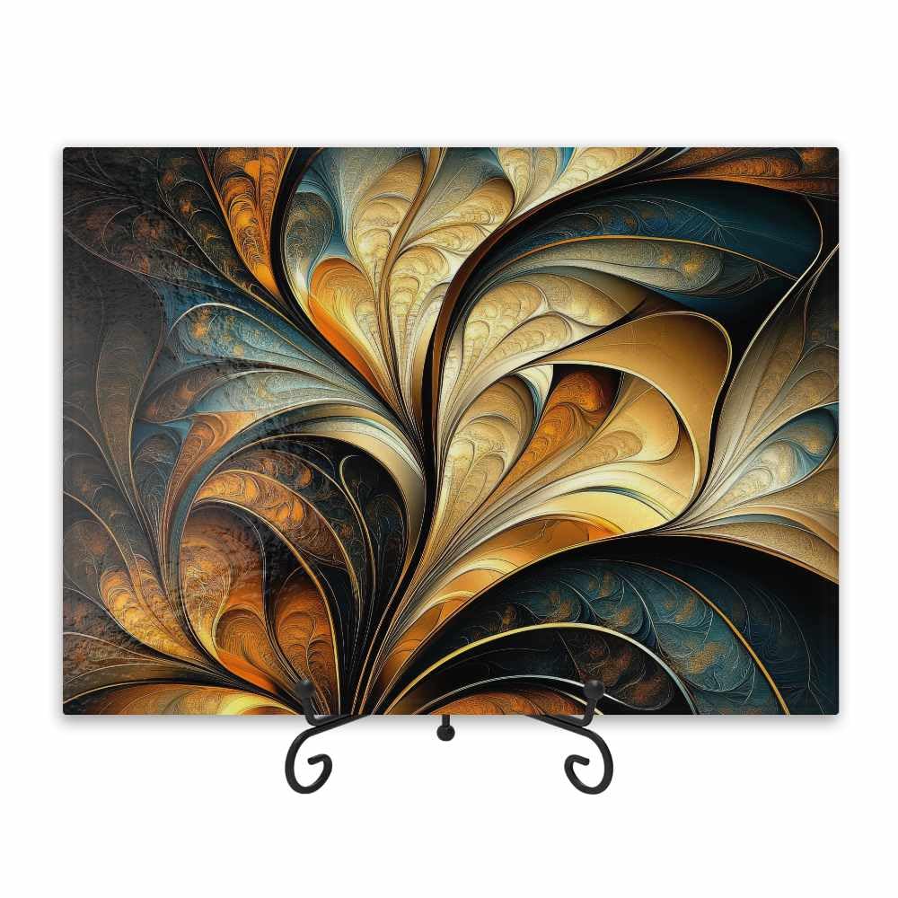 Joy Art Emporium Luminous Arabesque Glass Cutting Board Review