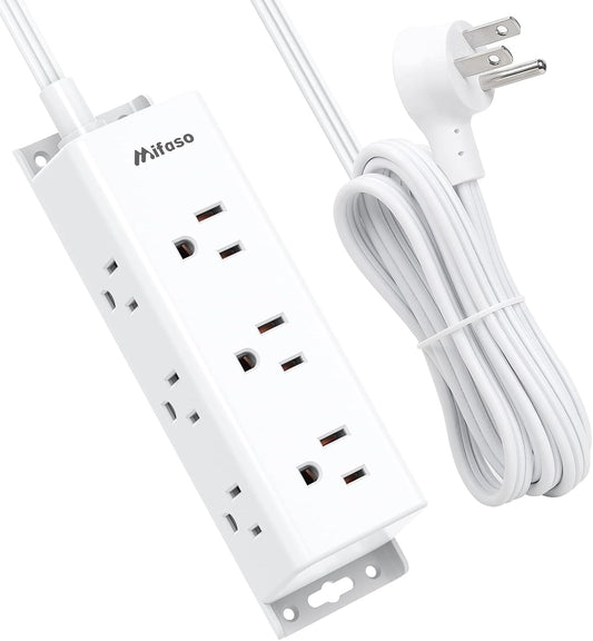 10Ft Mifaso Surge Protector - 9 Outlets, Overload Protection