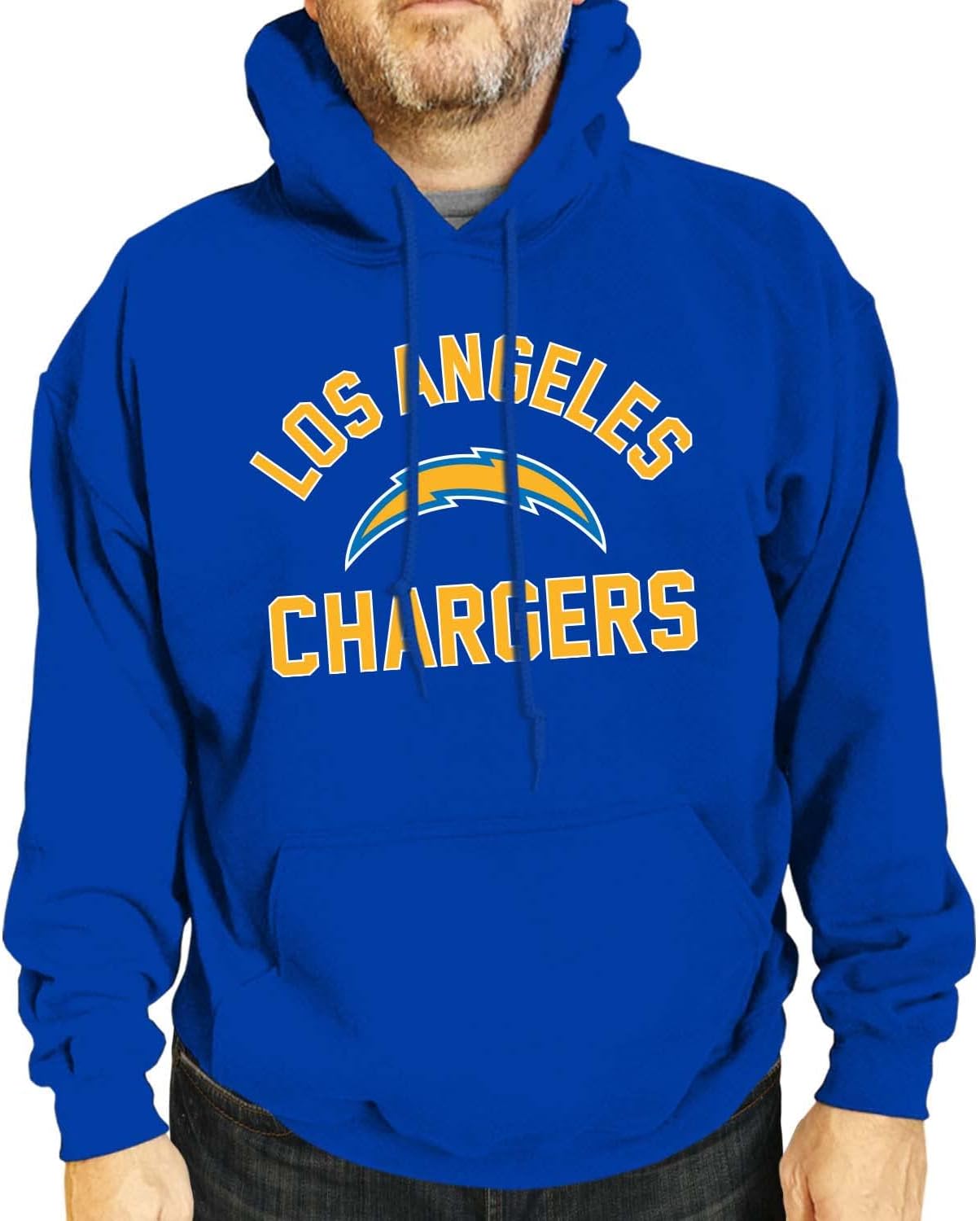 Los Angeles Chargers Adult Gameday Hooded Sweatshirt for Fans
