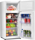 Safeplus 3.4 cu ft Compact Refrigerator with Freezer - Space-Saving