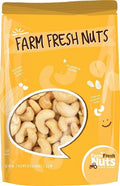 Dry Roasted Cashews with Sea Salt (4 Lbs) - Crunchy Small Batch Snack