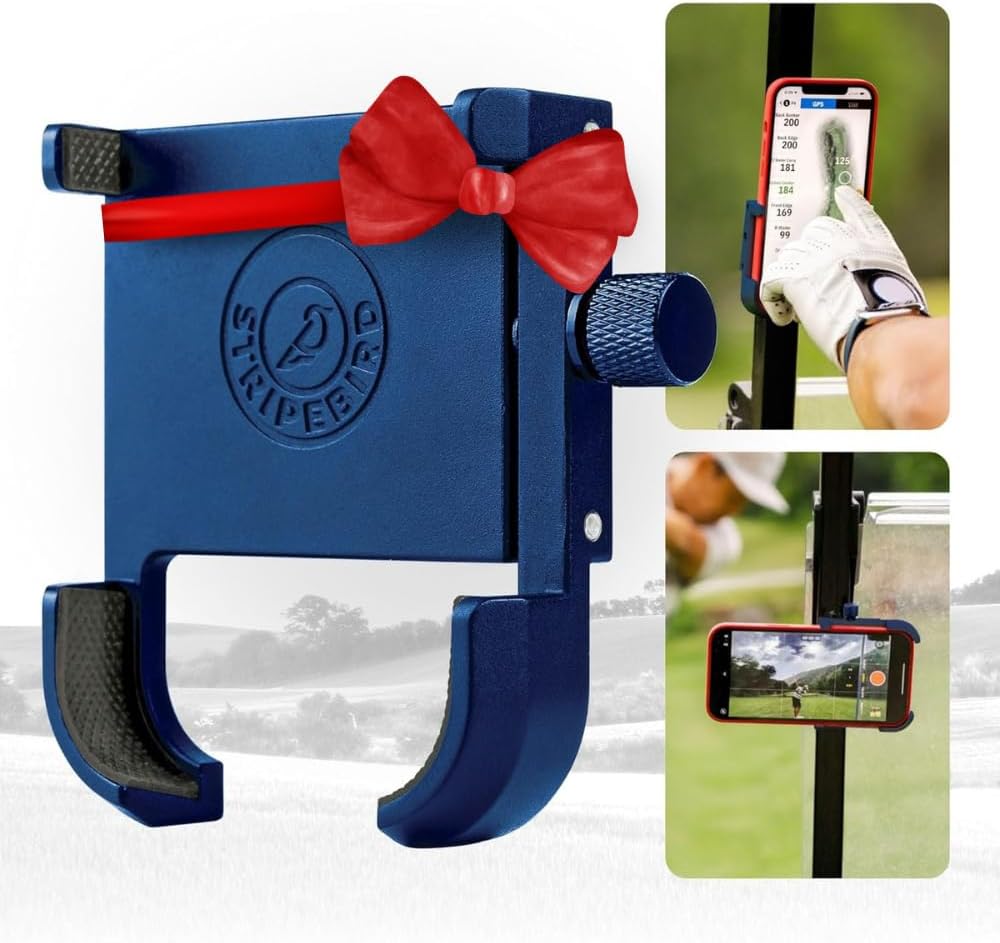 Stripebird Golf Magnetic Phone Holder - Ultimate Cart Accessory