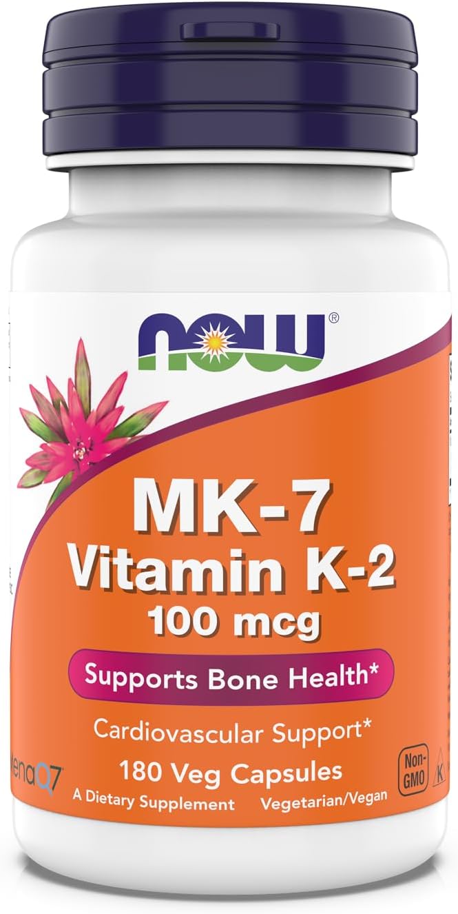 MK-7 Vitamin K-2 100 mcg for Bone and Cardiovascular Health