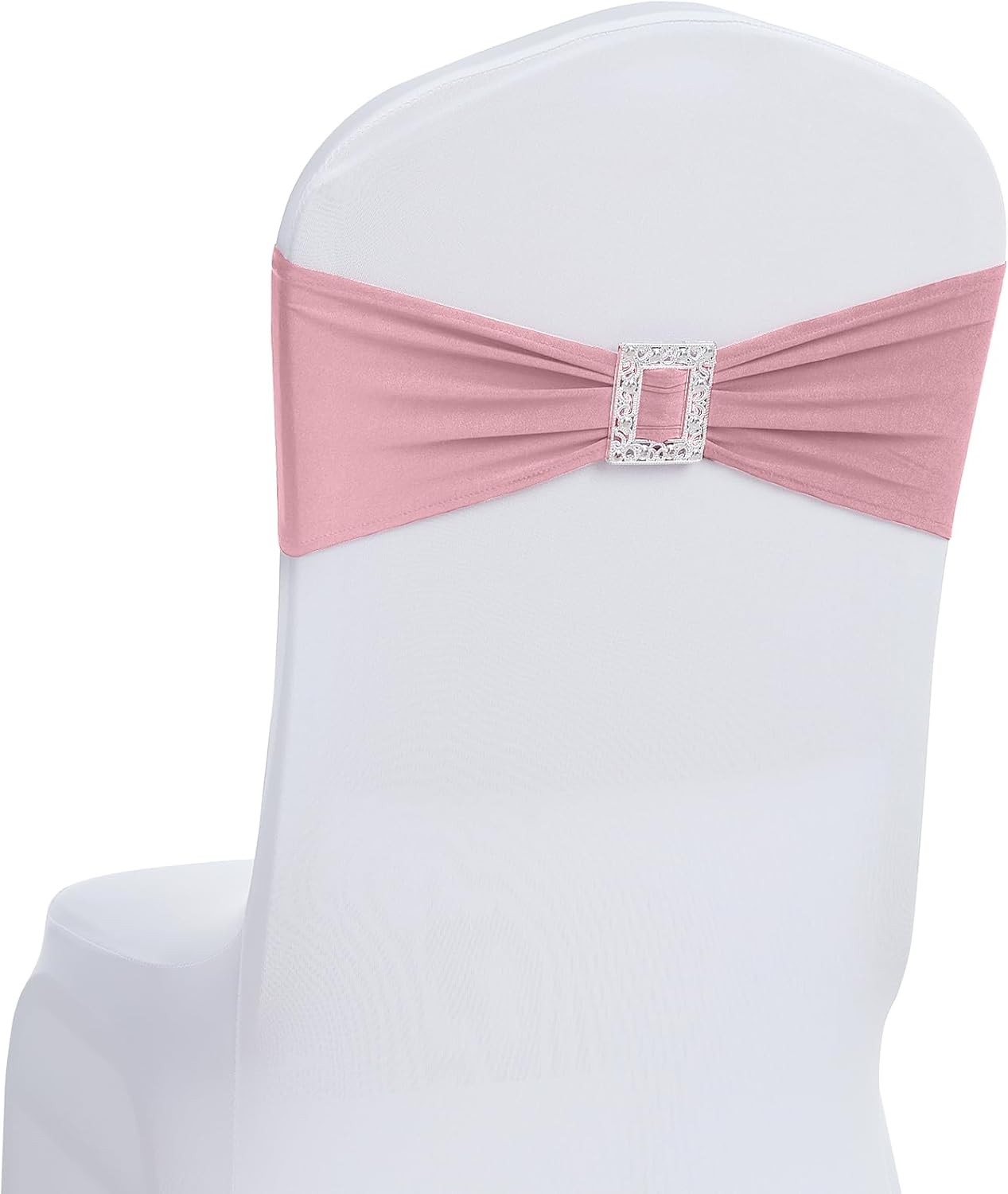 Joccun 120 PCS Spandex Chair Sashes for Elegant Event Decor