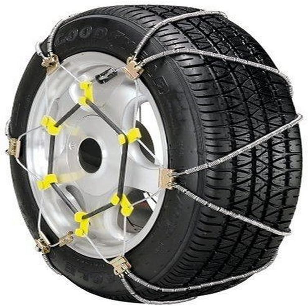 SCC Shur Grip Super Z Tire Traction Chain Set for Passenger Cars