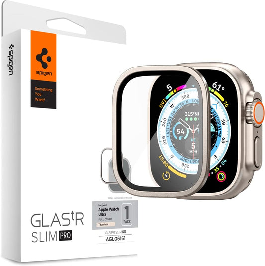 Spigen Slim Pro Tempered Glass Screen Protector for Apple Watch - Ultra 2/Ultra