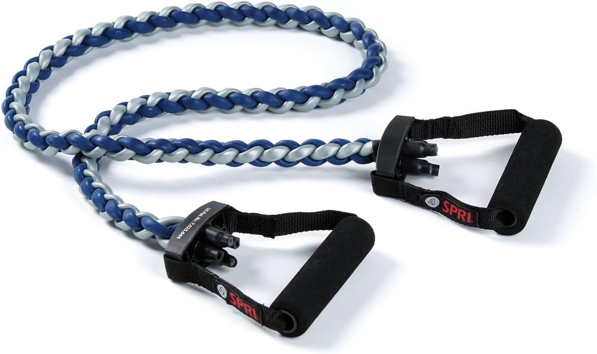SPRI Braided Xertube Resistance Bands for Home Gym Fitness
