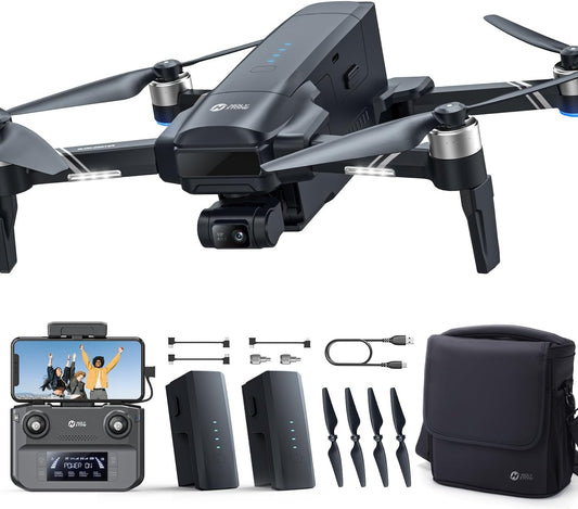 Holy Stone 8K Drone: 80 Min Flight, 4K Video, Professional FPV