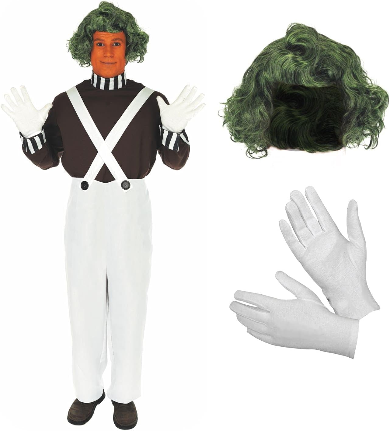 Chocolate Factory Worker Costume for Men - Fun Shack Quality