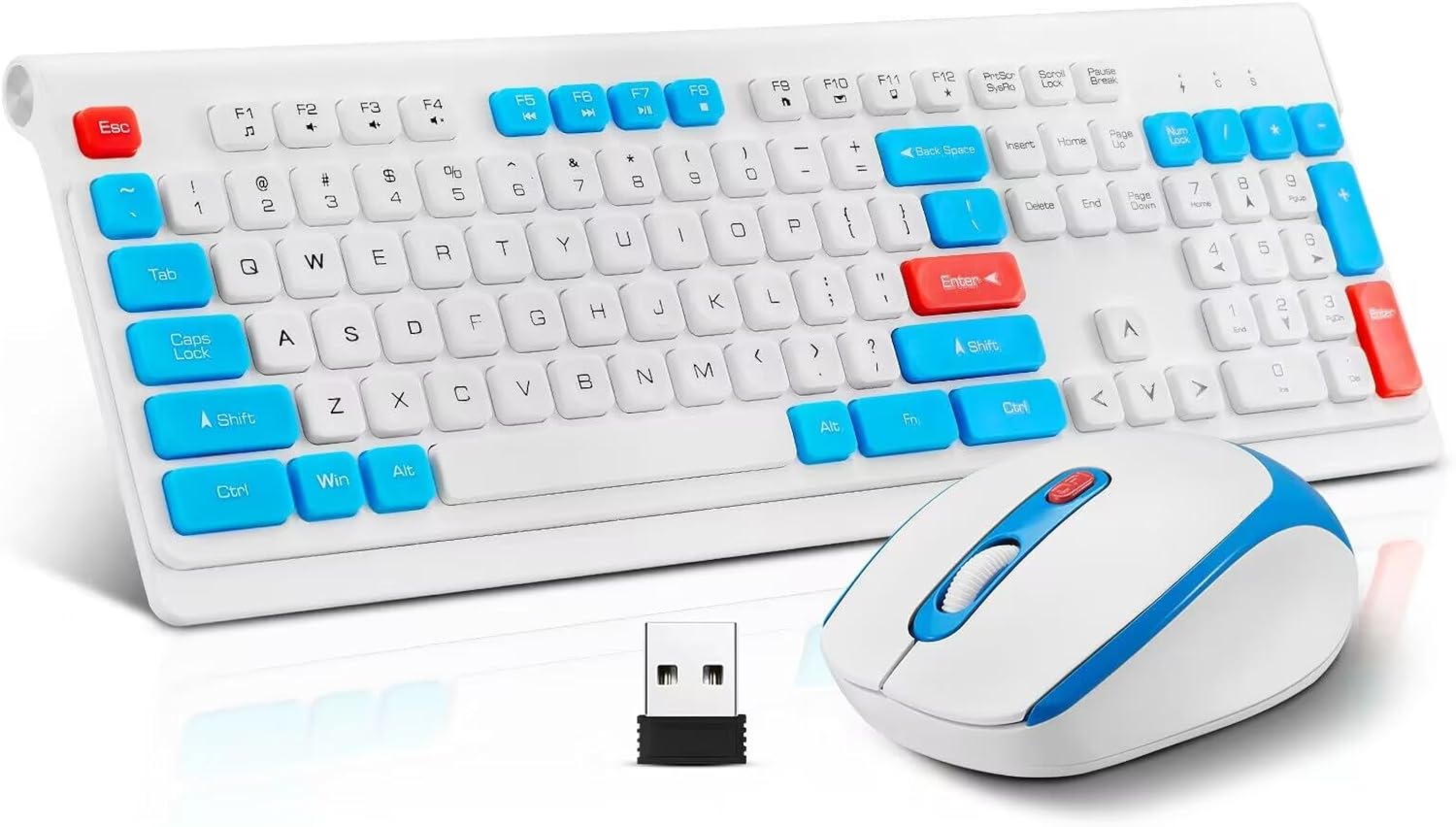 Guiheng Wireless Keyboard & Mouse Set - Ultra-Thin Design