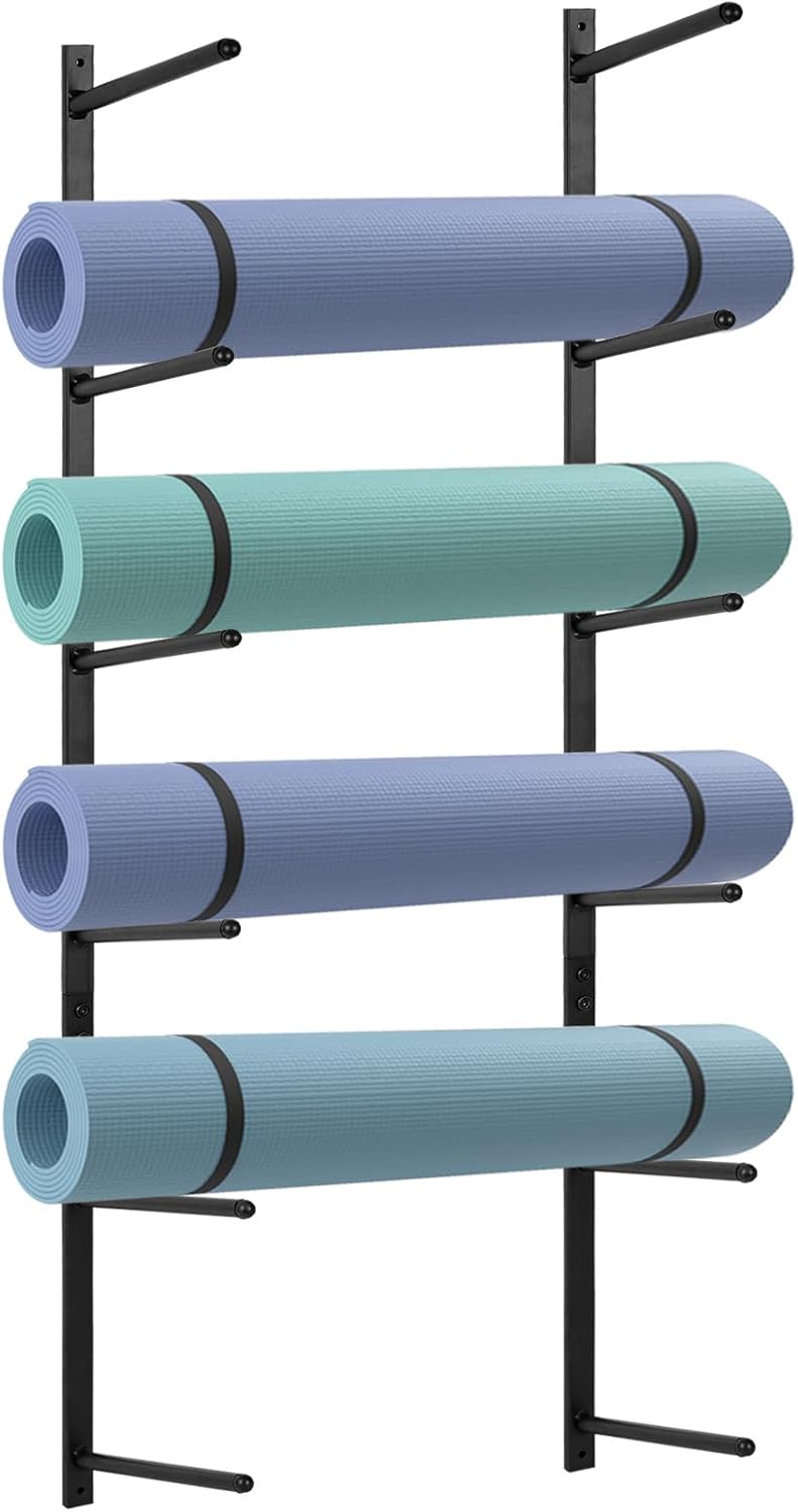 Space-Saving Yoga Mat Holder by Retyion
