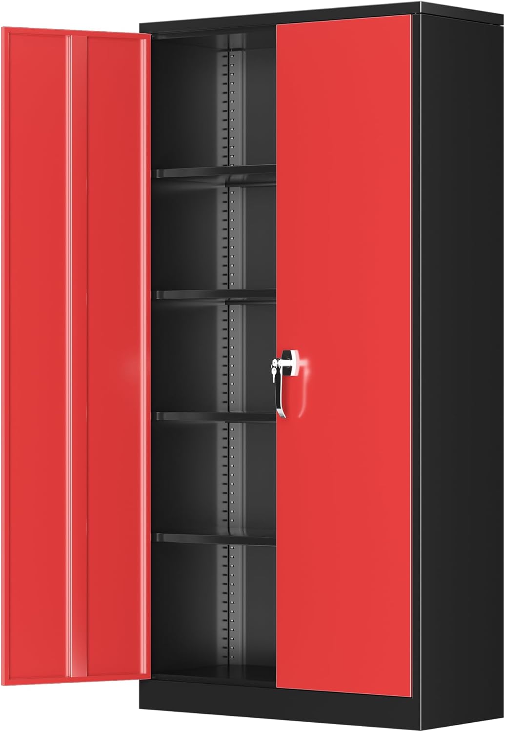 Greenvelly Metal Cabinet with 2 Doors for Secure Storage