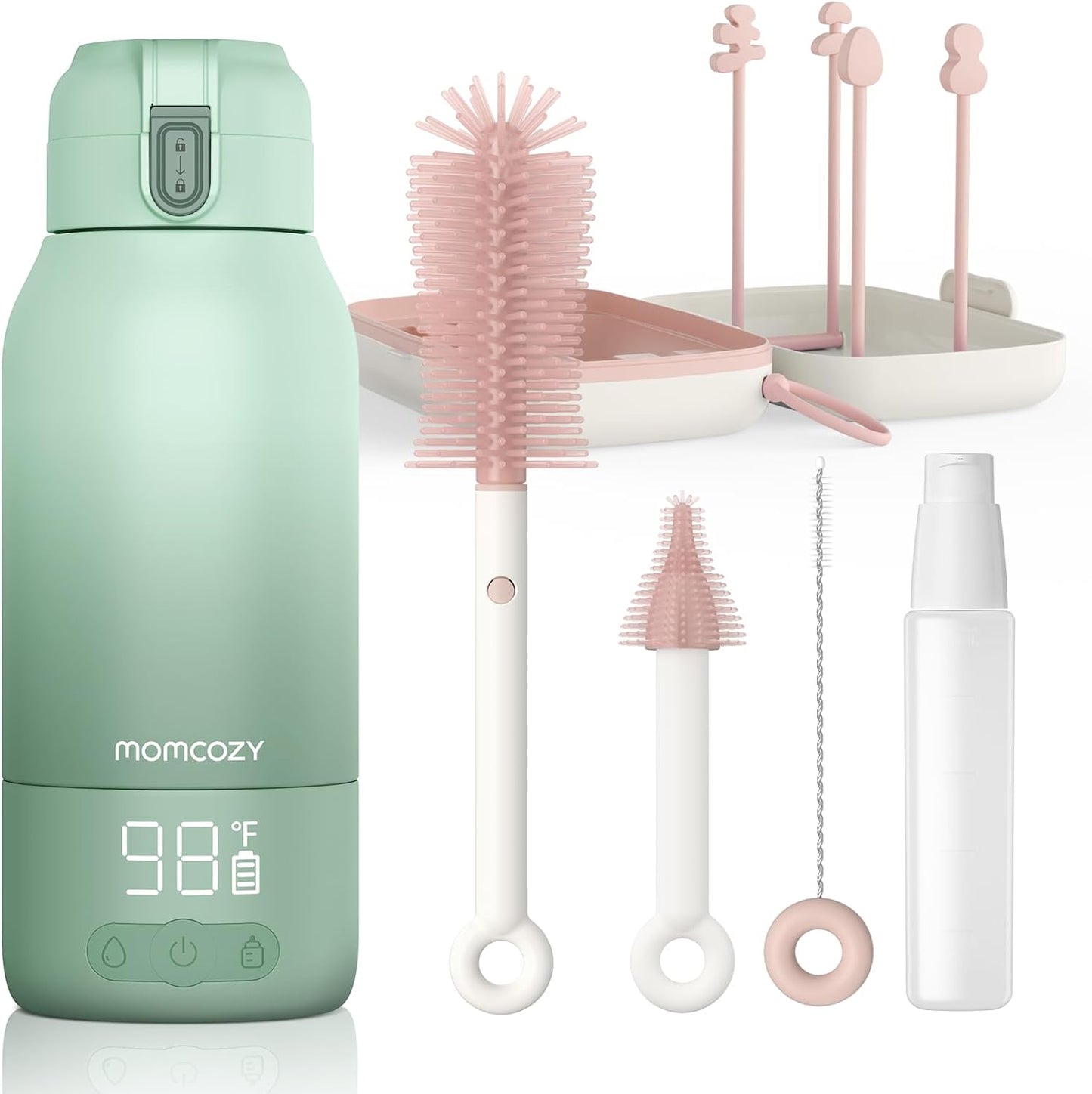 Momcozy Portable Milk Warmer - On-The-Go Nourishment!