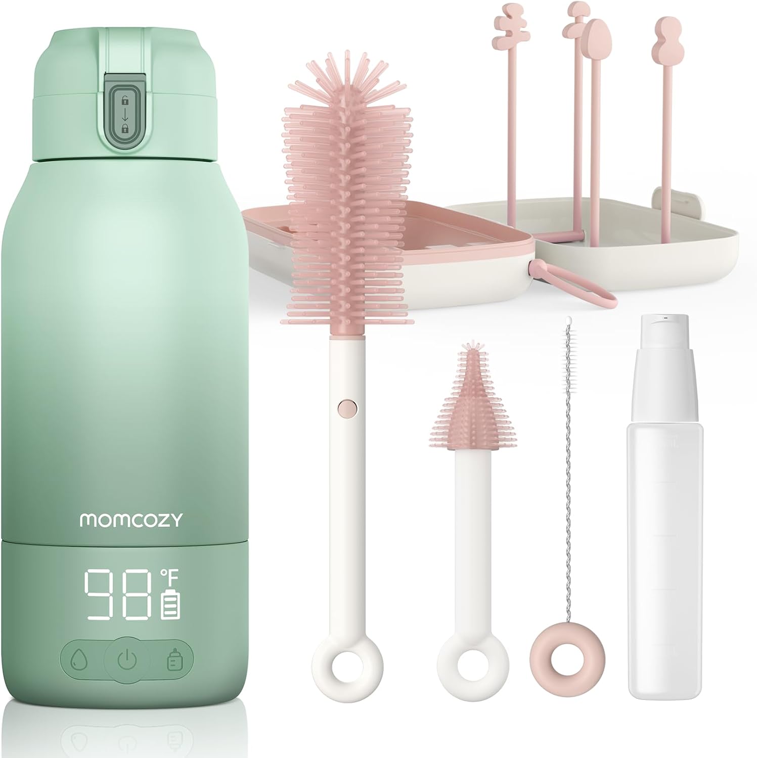 Momcozy Portable Milk Warmer - On-The-Go Nourishment!