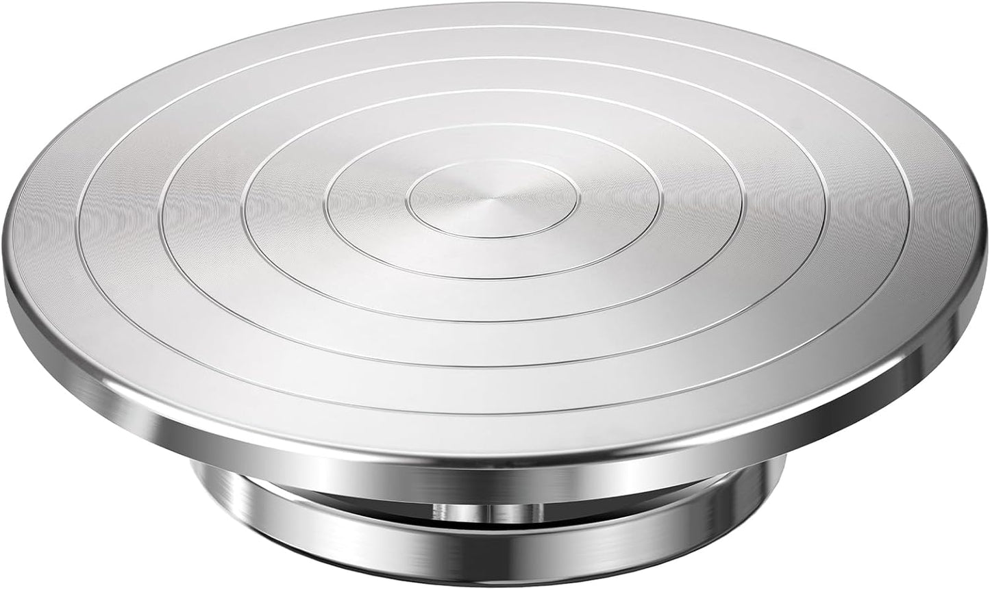 Yncotte 12 Inch Sculpting Wheel for Pottery and Cake Decor