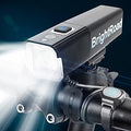 BrightRoad 2023 8000 Lumens Bike Lights Front and Back - Remote