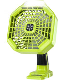 WaxPar 18V Battery Operated Fan Compatible with Ryobi - Portable