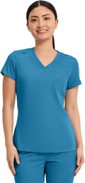 Med Couture V-Neck Scrub Top MC7448 - Modern Tuck-in Comfort ITS