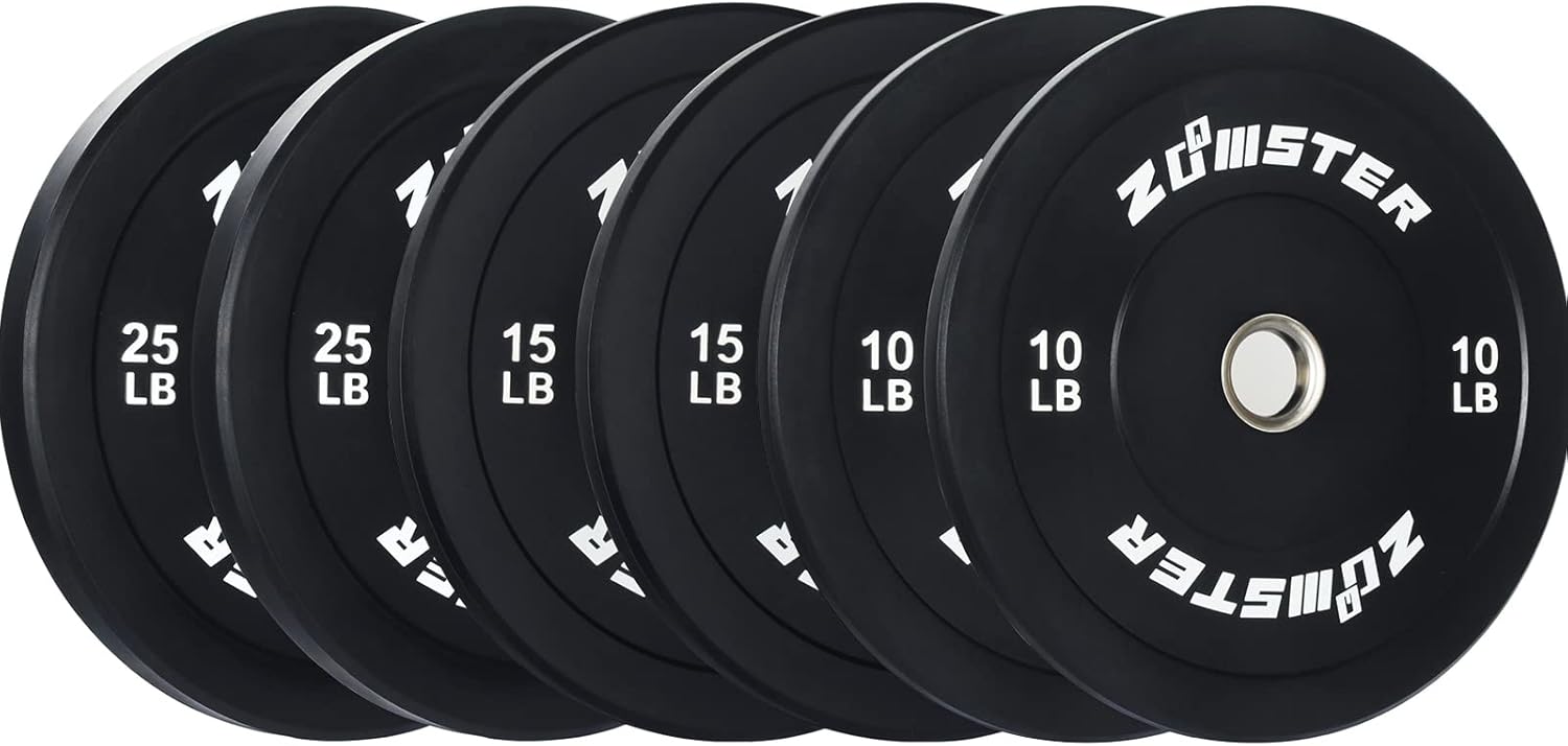 Bumper Plate Olympic Weight Plate for Strength Training Lifting