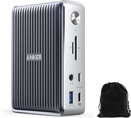 Anker 577 13-in-1 Dock: Dual 4K Display & 85W Charging