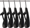 Plastic Extra Wide Suit Hangers Pack of 15 - Extra-Wide Black Hangers