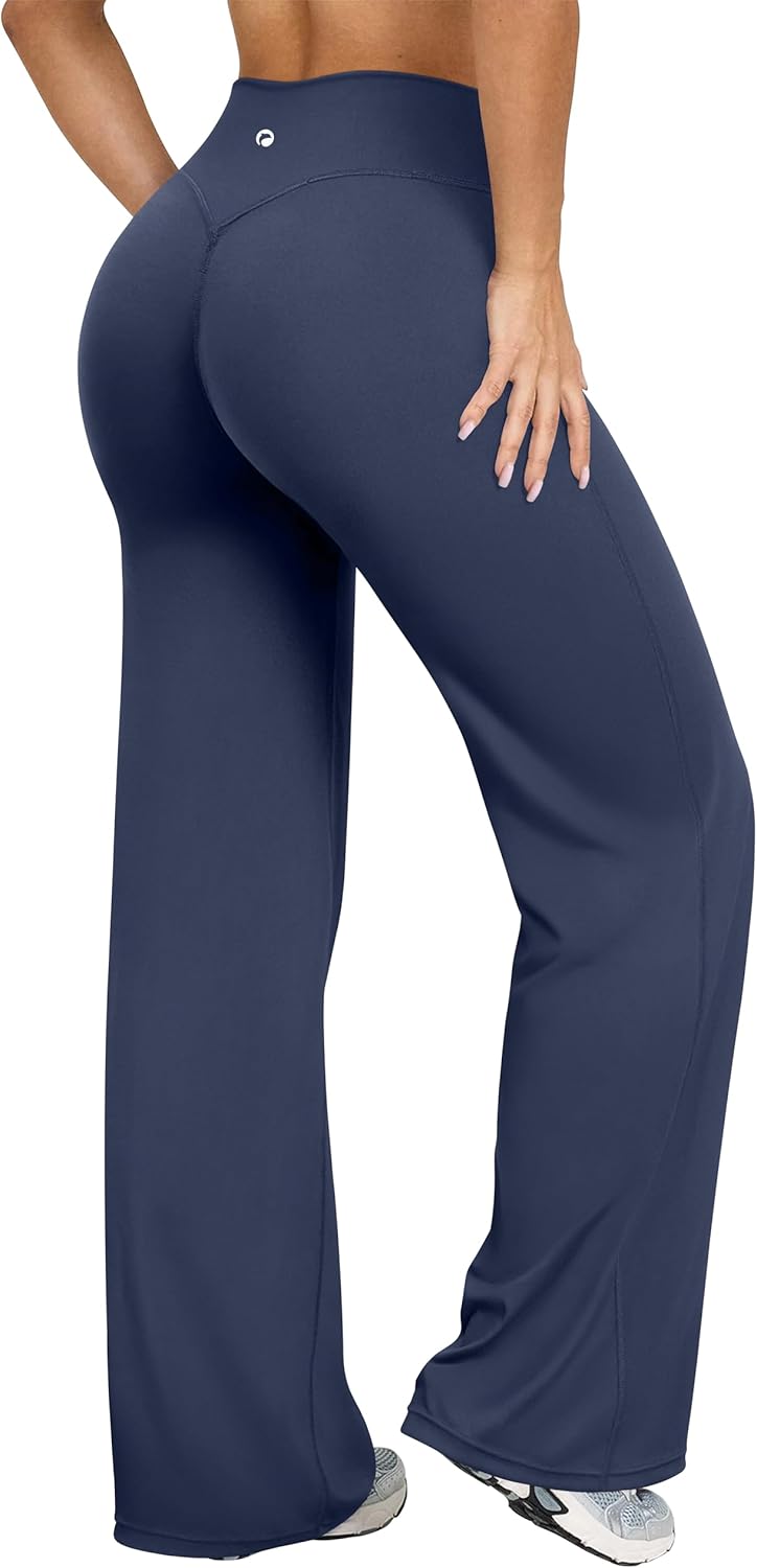 OQQ Yoga Pants for Women - High Waist Stretch Casual Bottoms