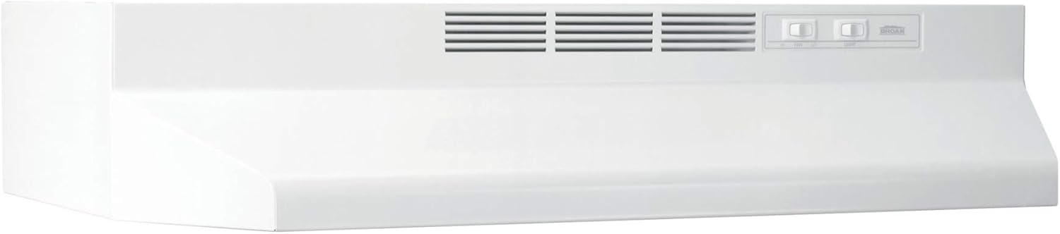 Broan-NuTone 413001 Non-Ducted Range Hood with Lights for Kitchen