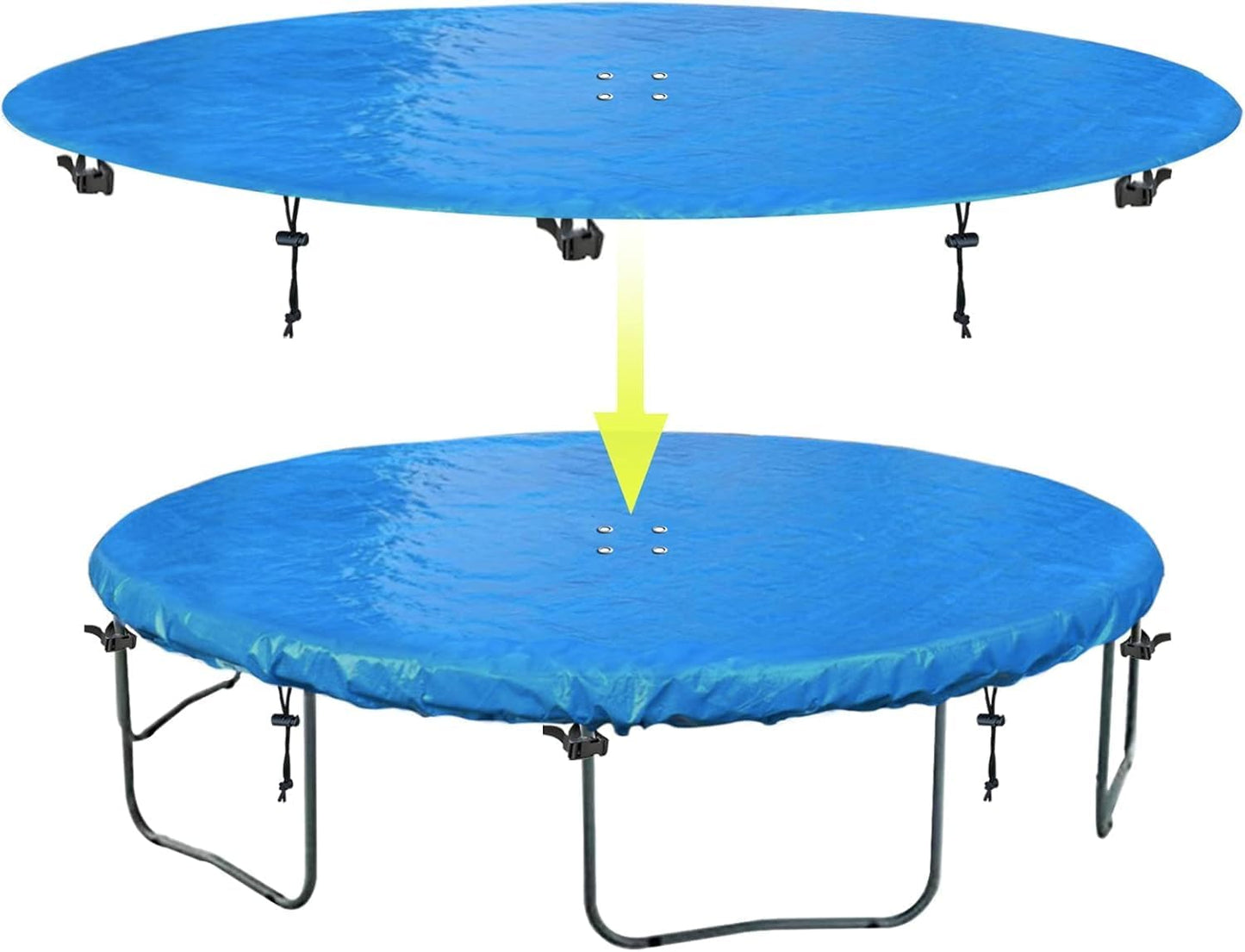 12 FT Trampoline Cover for Winter Protection and Easy Installation