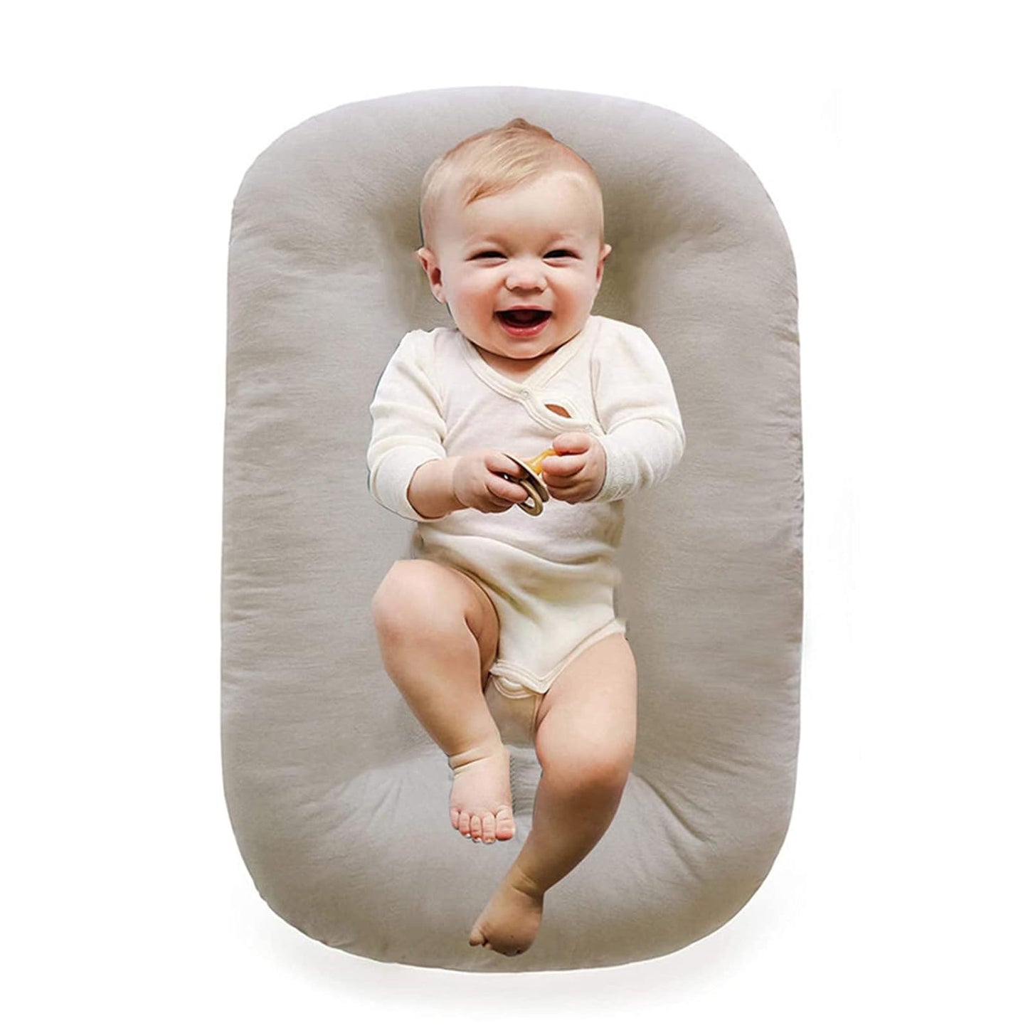 Baby Lounger Play Mat 100% Cotton for Comfortable Tummy Time