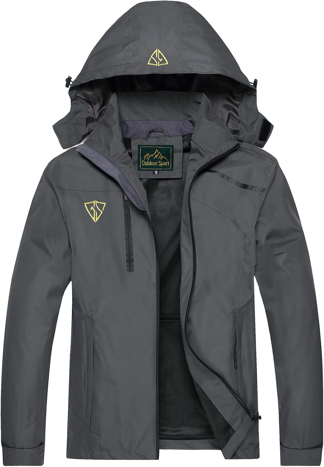 GIISAM Women's Waterproof Rain Jacket for All Outdoor Activities
