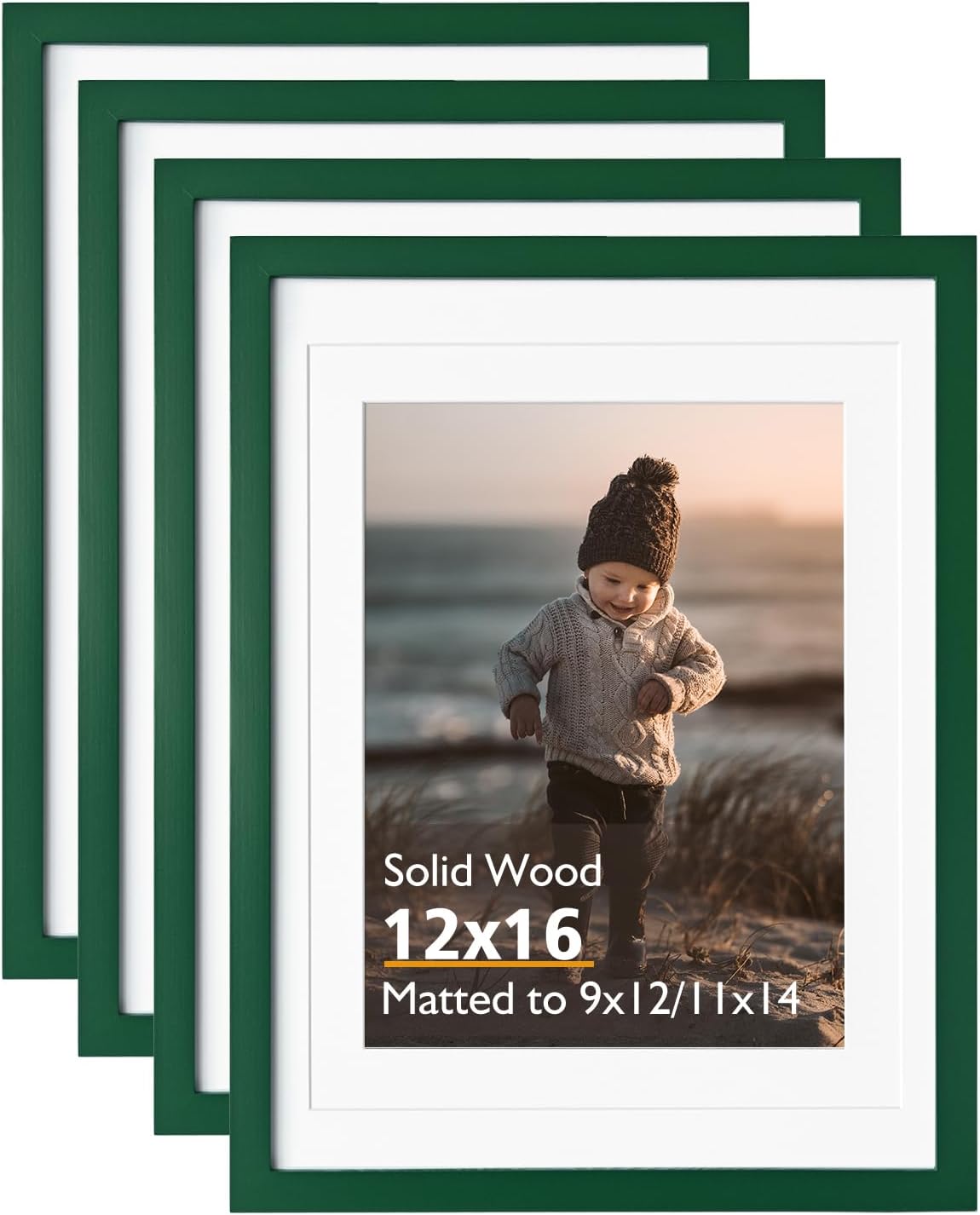 Stylish 12x16 Picture Frame Set of 4 for Memorable Moments