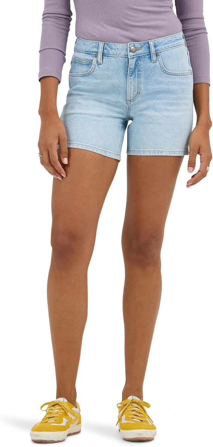 Lee Women's Legendary 5in Denim Short for Ultimate Comfort