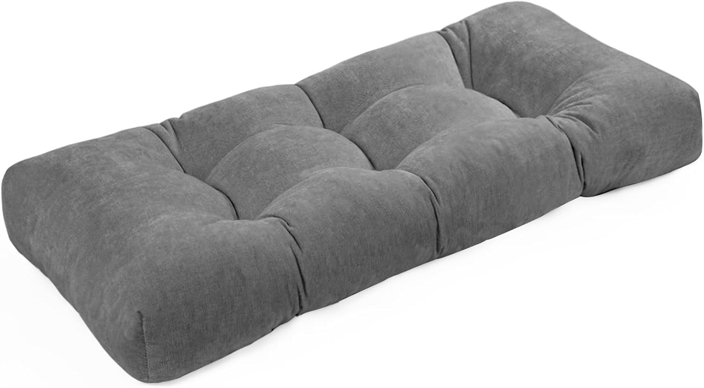 ROFIELTY 36 Inch Non-Slip Tufted Bench Cushion for Indoor Use