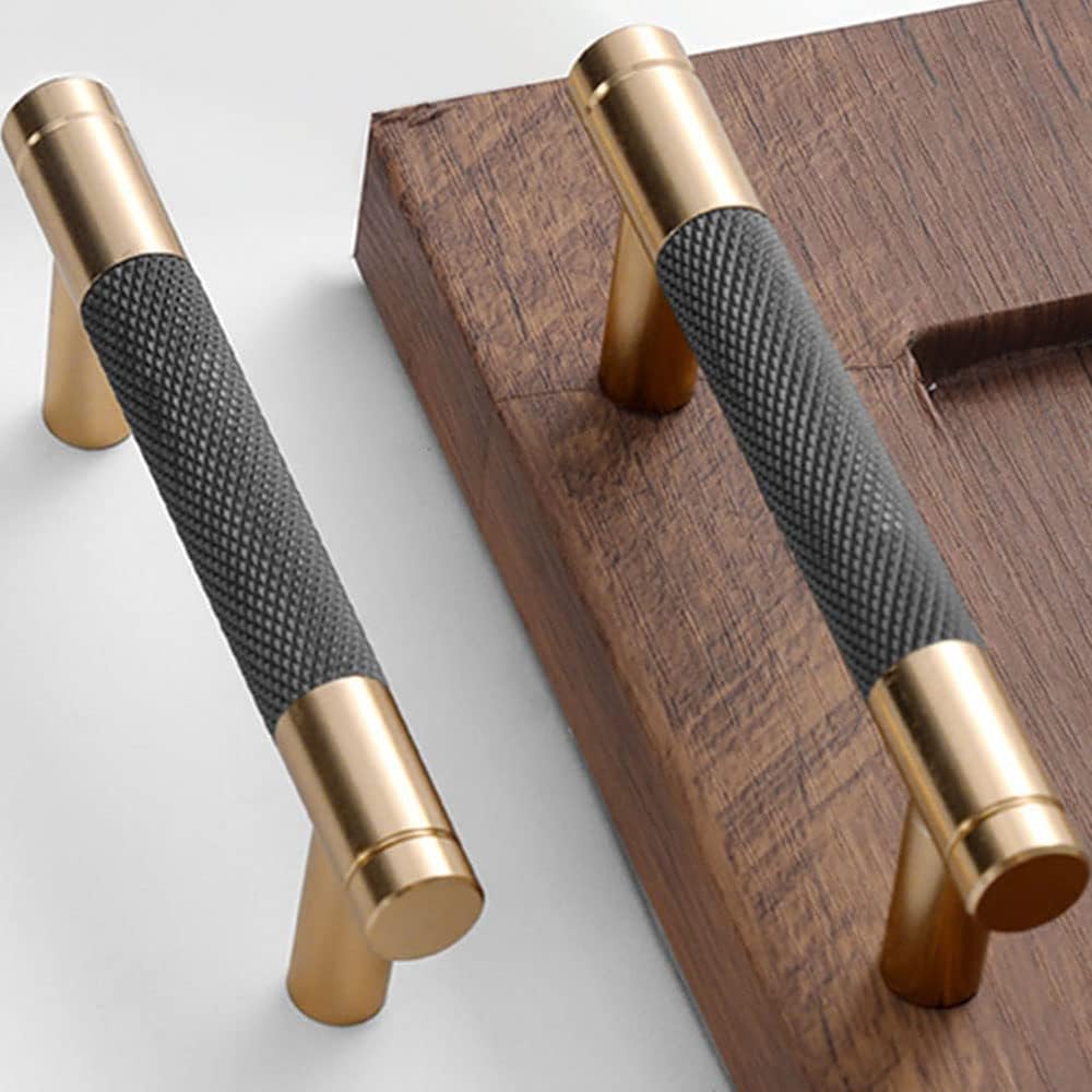 20 Pack 3 Inch Knurled Cabinet Handles for Stylish Updates