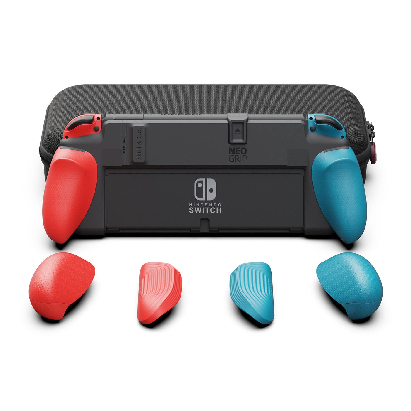 Skull & Co. NeoGrip Bundle: Ergonomic Grip for Nintendo Switch