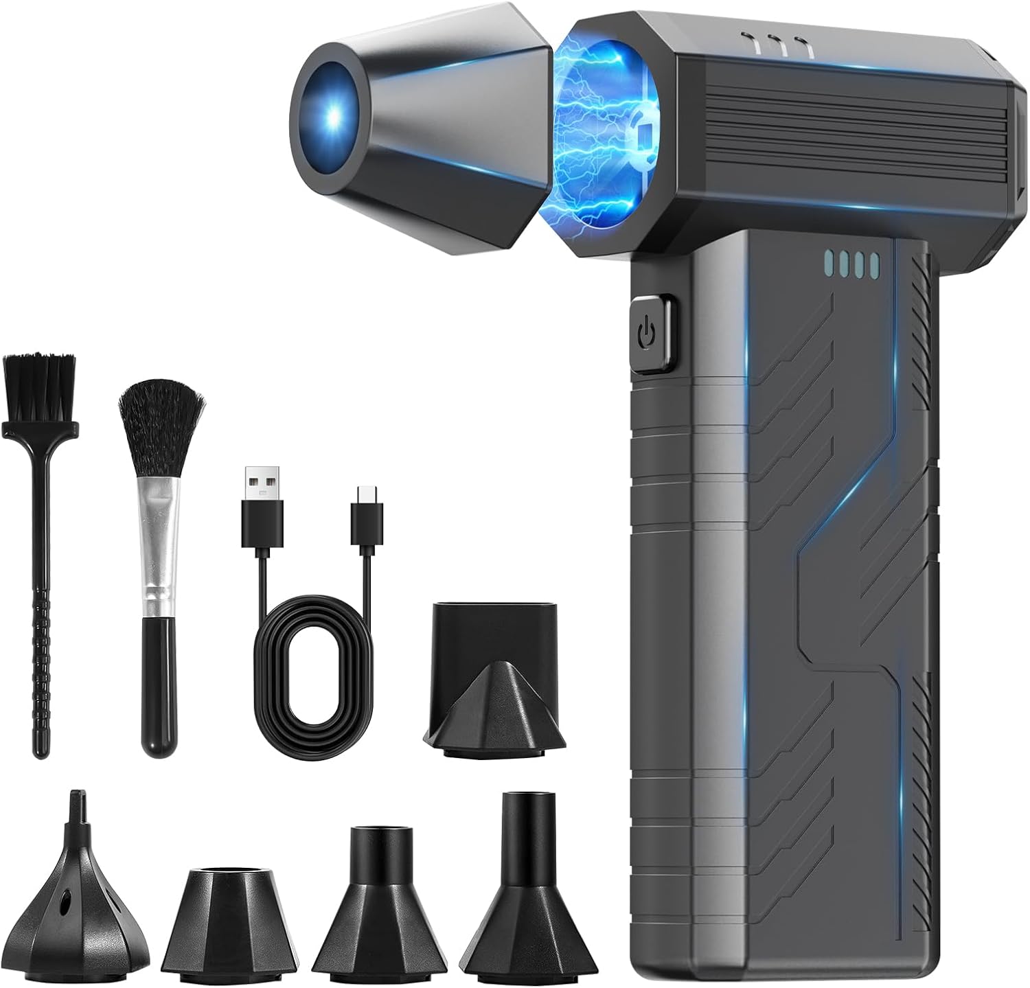 Compressed Air Duster with 8000mAh Battery for Cleaning