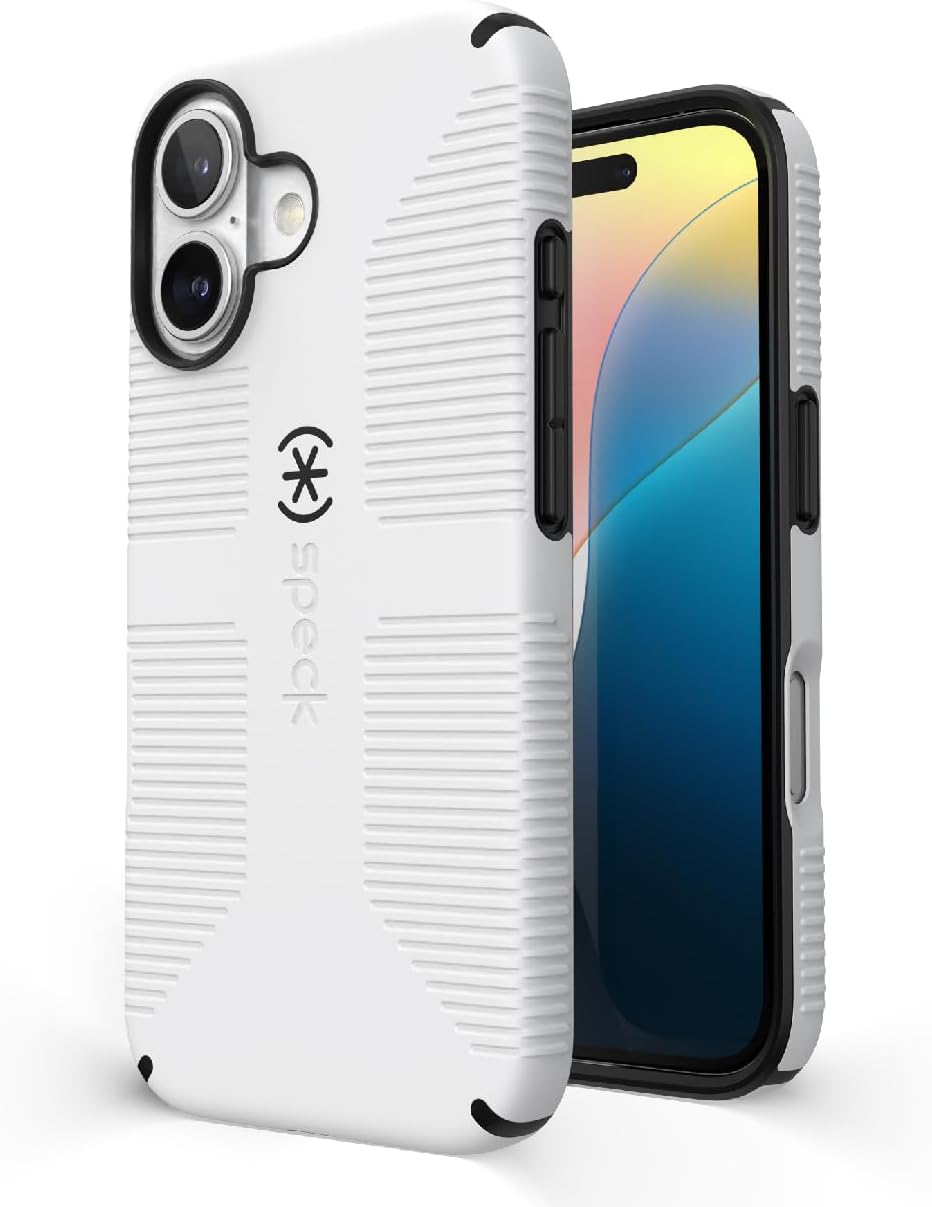 Speck CandyShell Grip Case for iPhone 16 - Slim & Protective
