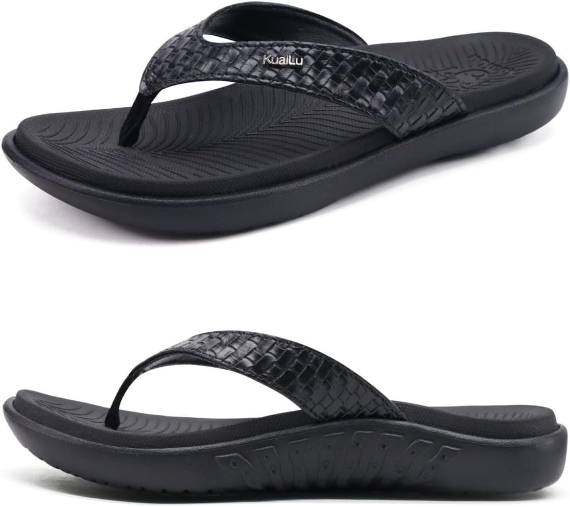 Comfortable Walking Thong Sandals for Summer with Arch Support