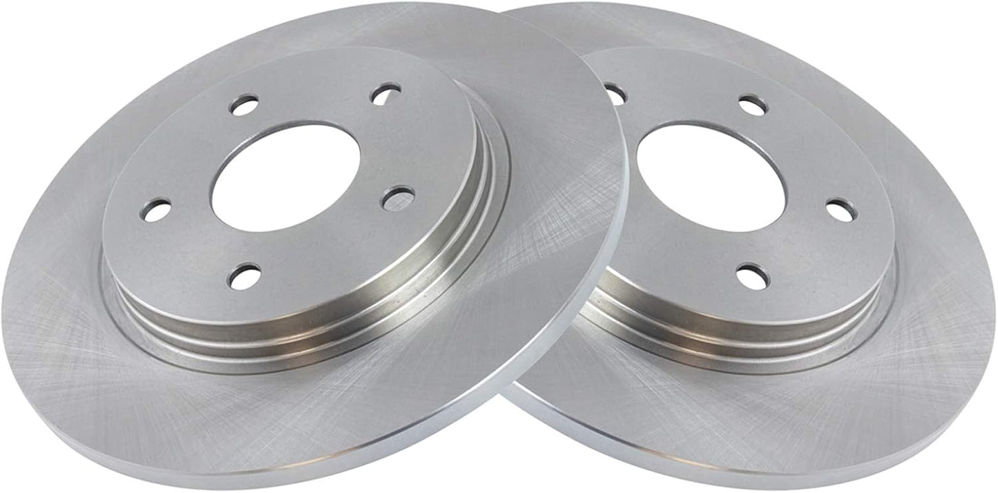 TRQ Rear Brake Rotors Set for Chrysler Town & Country and More