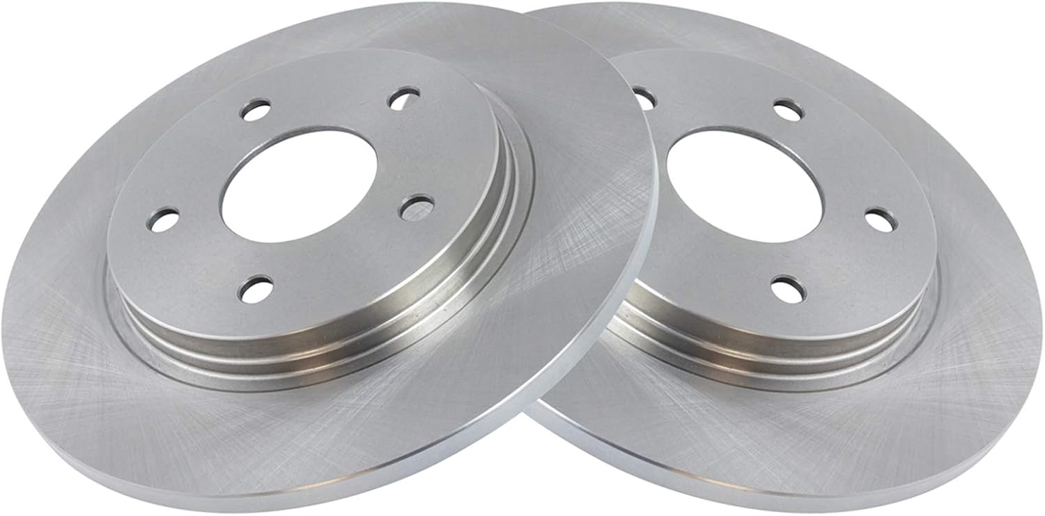 TRQ Rear Brake Rotors Set for Chrysler Town & Country and More